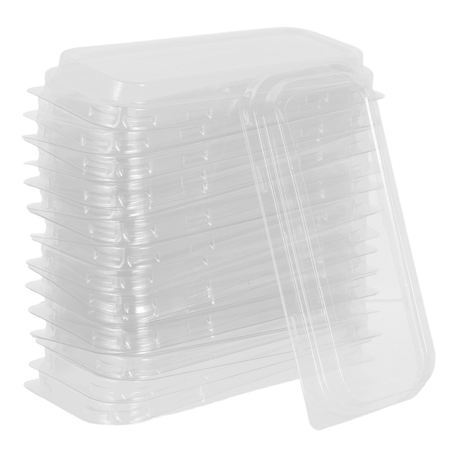 Kitchen Baking Pan - 50 Adet Plastik Somun Pişirme Kapakları