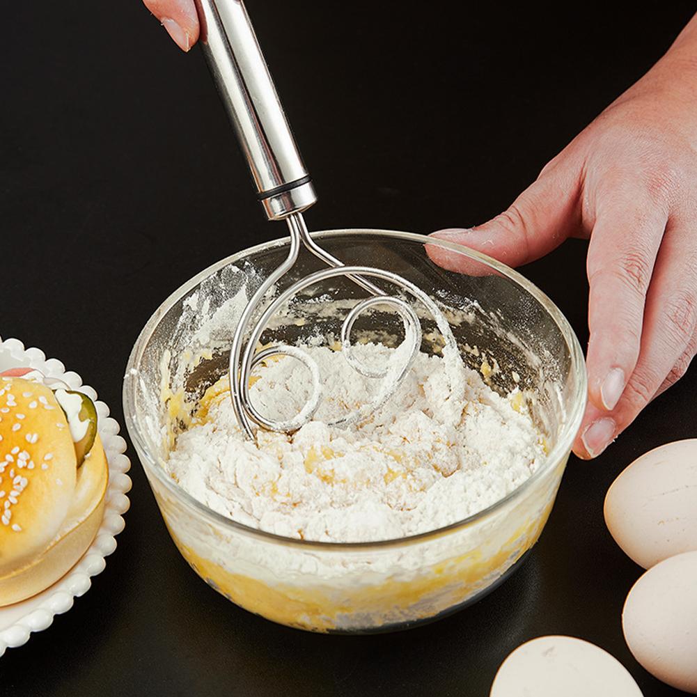 Kitchen Baking Ware - Hamur Çırpıcı Ekmek Mikseri Paslanmaz Çelik