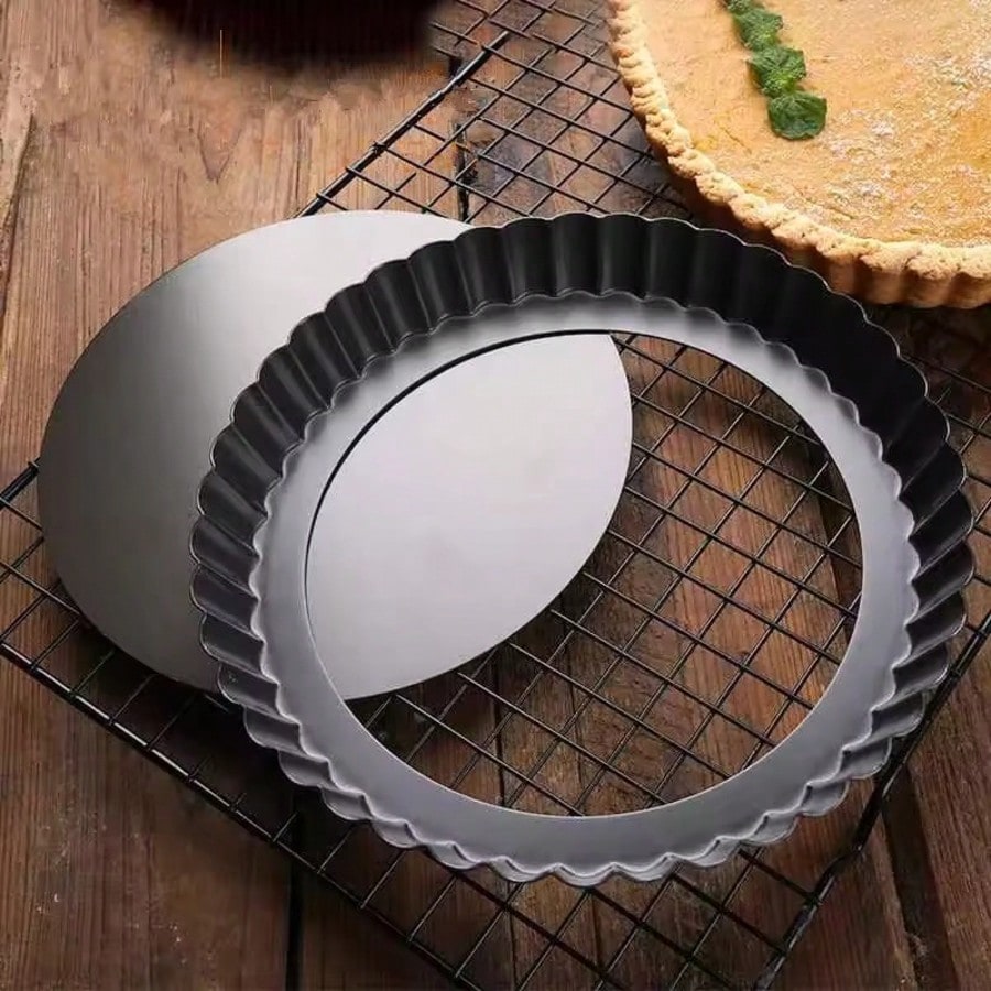 Tart Pan Loose - Yapışmaz Tart Kiş Flan Tavası Pizza
