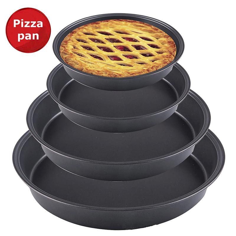 Kitchen Oven Baking Pans - 10/11/12/14 inç Pizza pişirme tavası yapışmaz