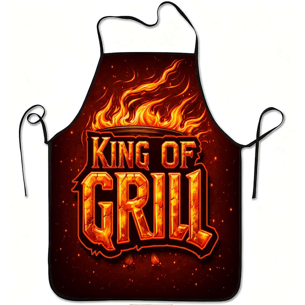 Kitchen Baking Gift Ideas - 1 Adet Bbq King Önlüğü, Bbq