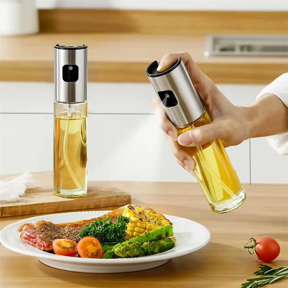 Kitchen Baking Ware - Yemek Pişirmek İçin Cam Yağ Spreyi,