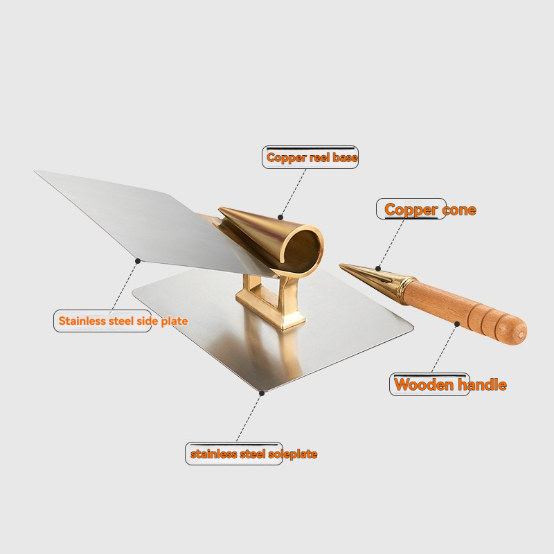 Kitchen Baking Equipment - Profesyonel Bakır Konik Alet, Büyük Boy