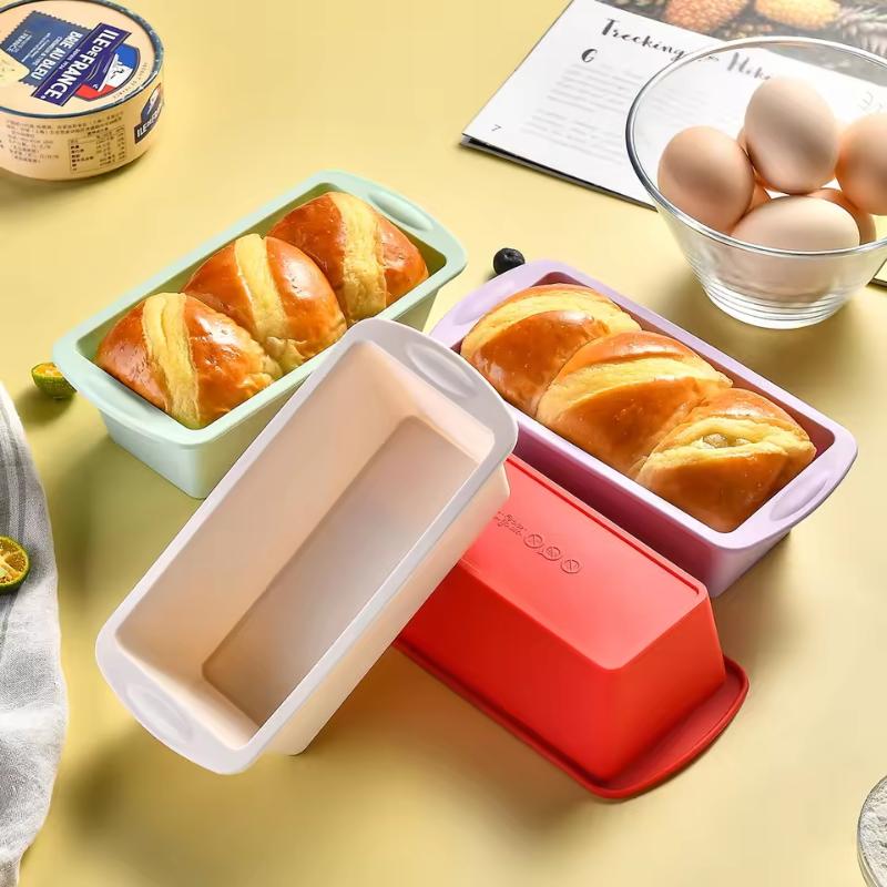 Kitchen Baking Pan - 1/4 adet ev dikdörtgen silikon kalıp