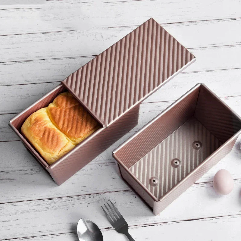 Kitchen Oven Baking Pans - Mükemmel Pişmiş Ekmek için Kapaklı 1