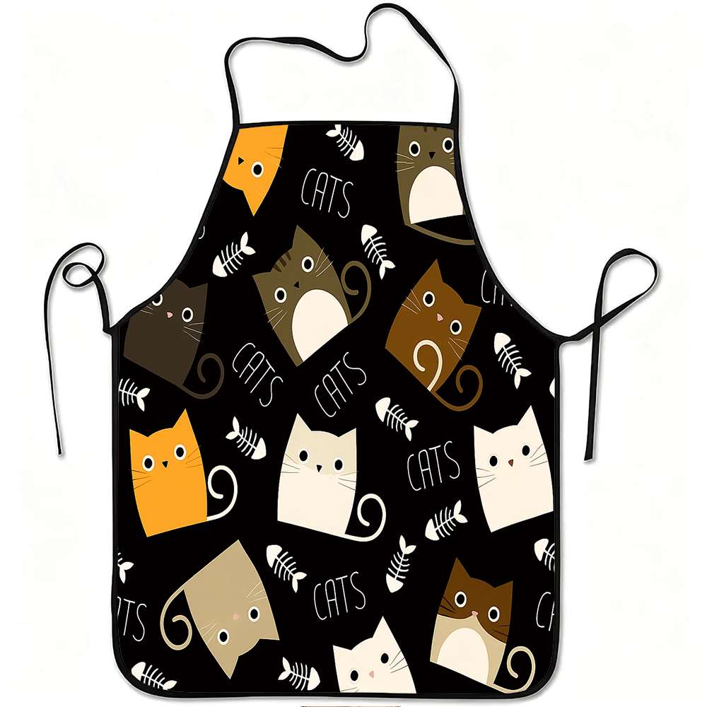 Kitchen Baking Gift Ideas - 1 Adet Eğlenceli Karikatür Temalı Önlük,