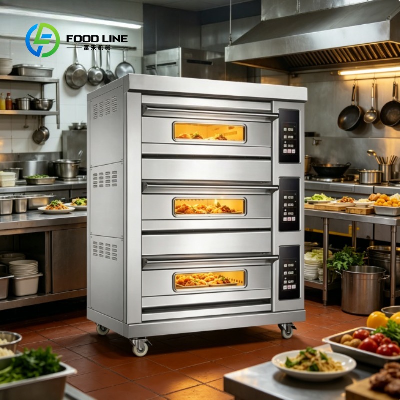 Commercial Kitchen Baking Oven - Ticari Fırın Paslanmaz Çelik Unlu Mamüller