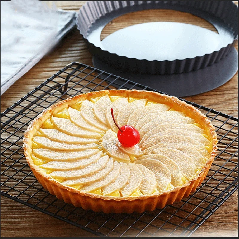 6 adet yapışmaz Tart Quiche Fl - Tart Pan Loose incelemesi ve fiyatı