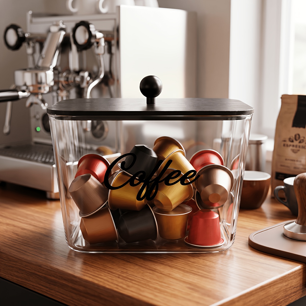 Kapaklı Kahve Kapsülü Tutucu P - Kitchen Baking Tins incelemesi ve fiyatı