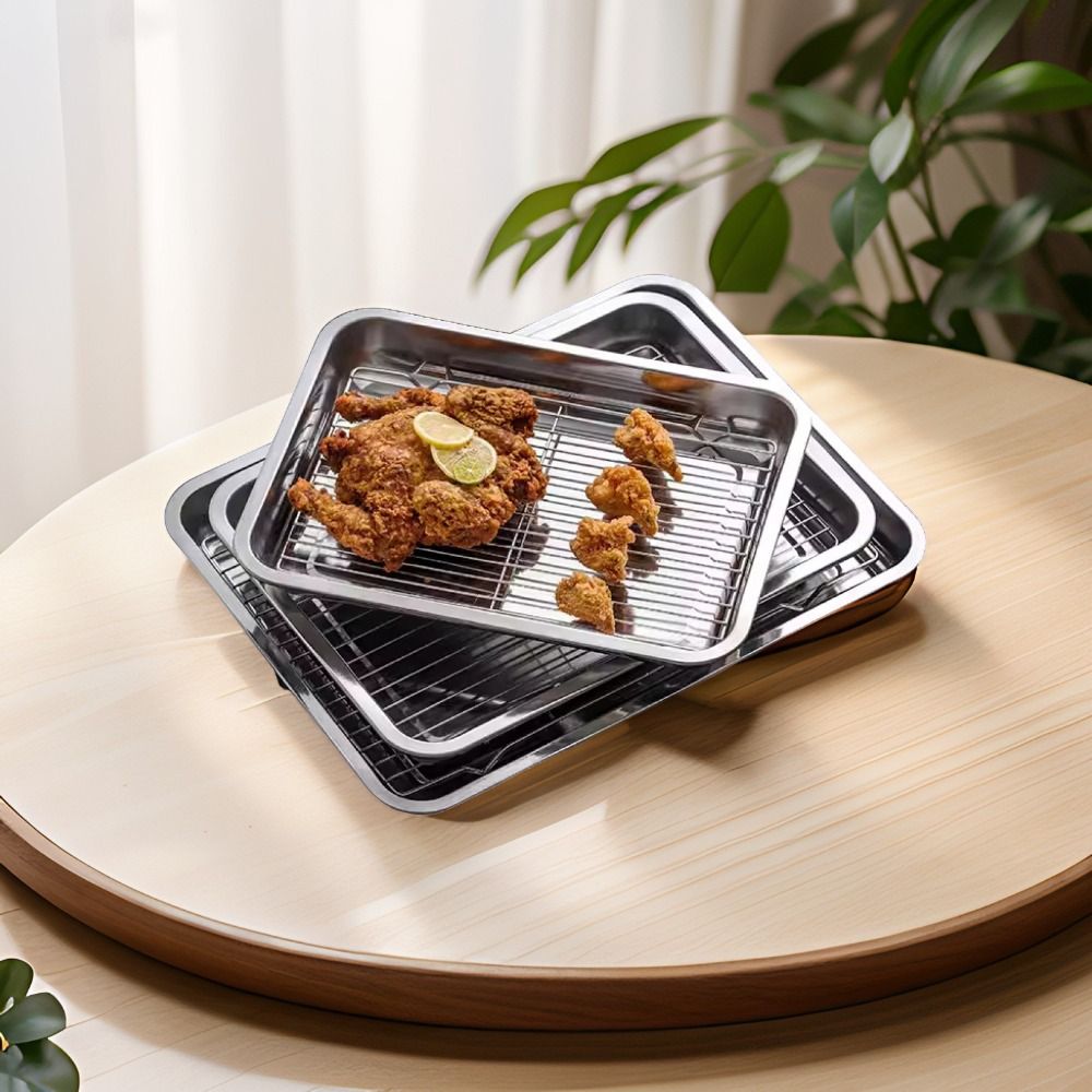 Taşınabilir Yapışmaz Paslanmaz - Kitchen Oven Baking Pans incelemesi ve fiyatı