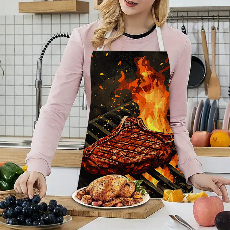 1 adet barbekü biftek önlüğü a - Kitchen Baking Gift Ideas incelemesi ve fiyatı