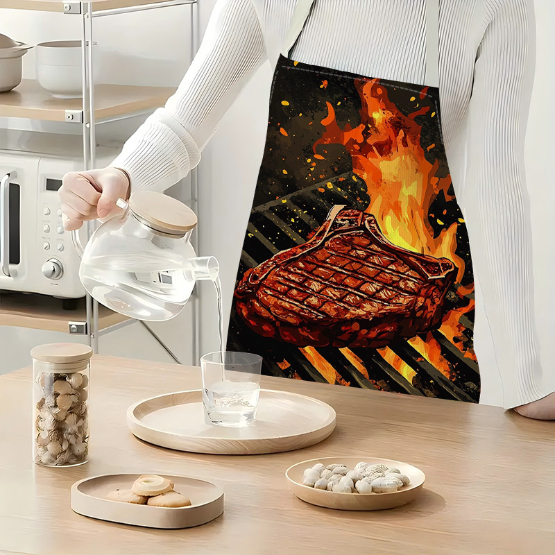 1 adet barbekü biftek önlüğü a - Kitchen Baking Gift Ideas incelemesi ve fiyatı